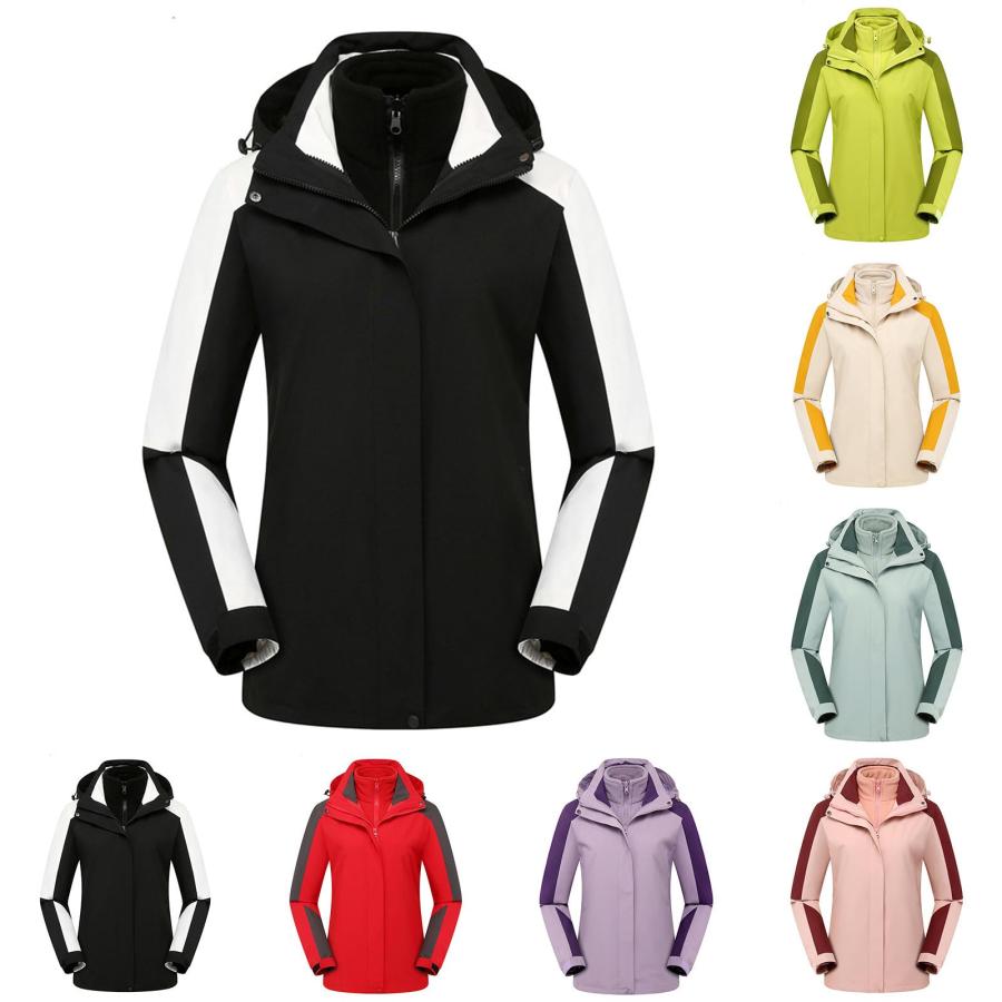 【並行輸入品】cllios Warm Winter Snow Coats for Women Plus Size Waterproof Ski_6