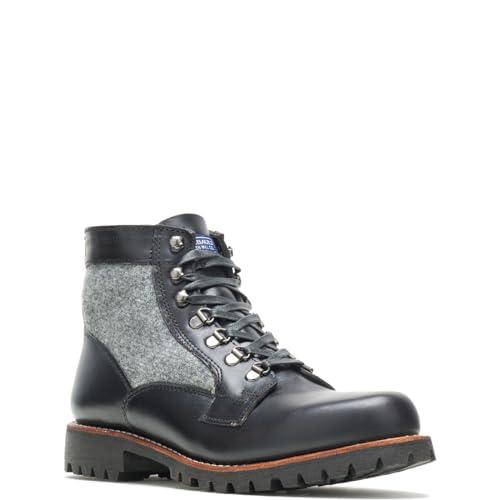 【並行輸入品】Wolverine Mens 1000 Mile Wool Black Casual Dress Boots Boots 12の画像