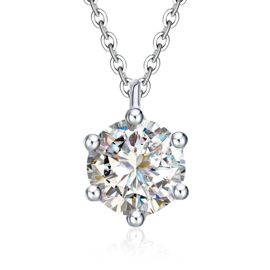 並行輸入品】ENDISO 1~3CT モアッサナイトネックレス 925