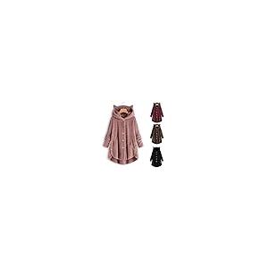 【並行輸入品】Womens Coats And Jackets Women's Fuzzy Fleece Zip Up Hoodies Winの画像
