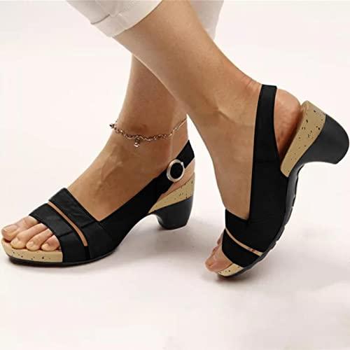 【並行輸入品】Orthopedic Sandals for Women, Summer Sandals for Women 2023, Ortの画像