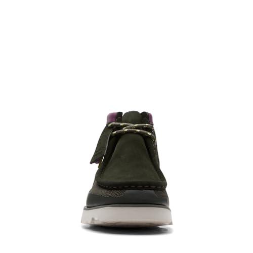 【並行輸入品】Clarks Mens Wallabee 2.0 Gore Tex GTX Green Chukkas Boots Bootsの画像
