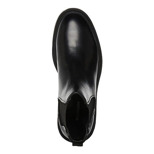 【並行輸入品】MADDEN Mens Black Goring Comfort Aillem Round Toe Wedge Boots Shの画像