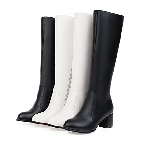 【並行輸入品】SBGMoSJ Mid Calf Boots Women Wide Calf Wide Calf Cowgirl Boots fの画像