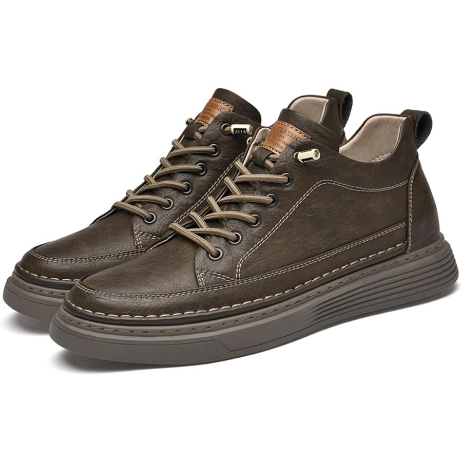 【並行輸入品】Elevator Shoes for Men Height Increase  Men's Invisible Height Increの画像
