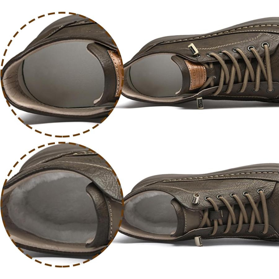 【並行輸入品】Elevator Shoes for Men Height Increase  Men's Invisible Height Increの画像