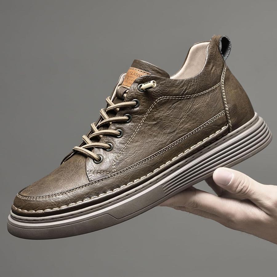 【並行輸入品】Elevator Shoes for Men Height Increase  Men's Invisible Height Increの画像