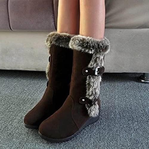 【並行輸入品】SBGMoSJ Cowgirl Boots for Women White Western Riding Boots for Wの画像