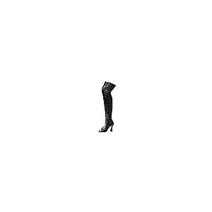 【並行輸入品】Roimaash Brand Women Lace Up Gladiator Boots Thigh High Cup Heelの画像