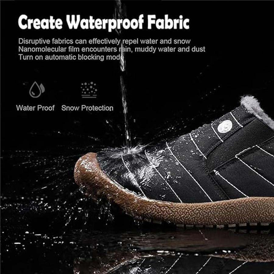 【並行輸入品】Yneyi 1 Shoes Men Waterproof, 2 Men'S Waterproof Warm Plush Lineの画像