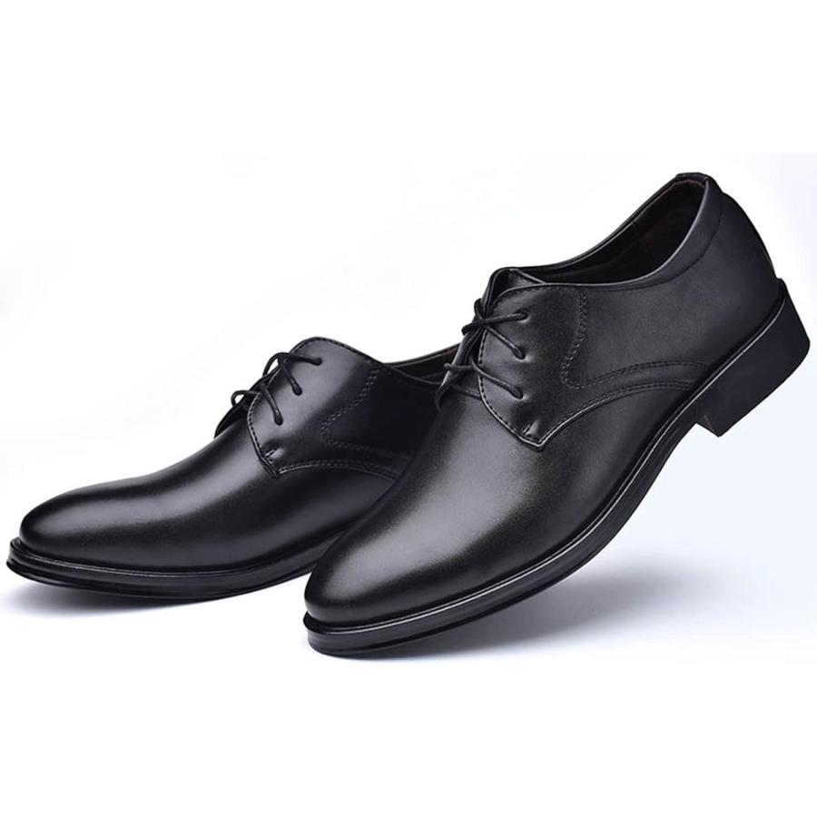 【並行輸入品】NIGXWNS Dress Shoes for Men Lightweight Breathable Lace Up Wedding Sの画像