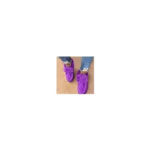 【並行輸入品】Lausiuoe Winter Shoes For Women Dressy Low Heel Women's Winter Sの画像