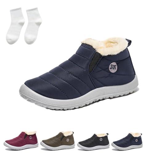 【並行輸入品】LELEBEAR Vyral Waterproof Winter Boots, Womens Winter Snow Bootsの画像