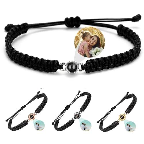 再入荷品 XEL Custom Bracelets with Picture Inside，custom Circle Photo Per 並行輸入品