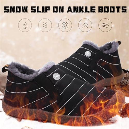 【並行輸入品】ALIMRA Kaegreel Shoes Men Women Waterproof Winter Boots Warm Pluの画像