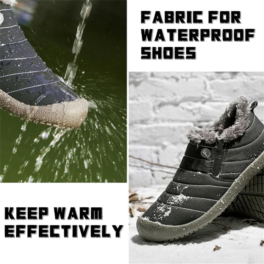 【並行輸入品】ALIMRA Kaegreel Shoes Men Women Waterproof Winter Boots Warm Pluの画像