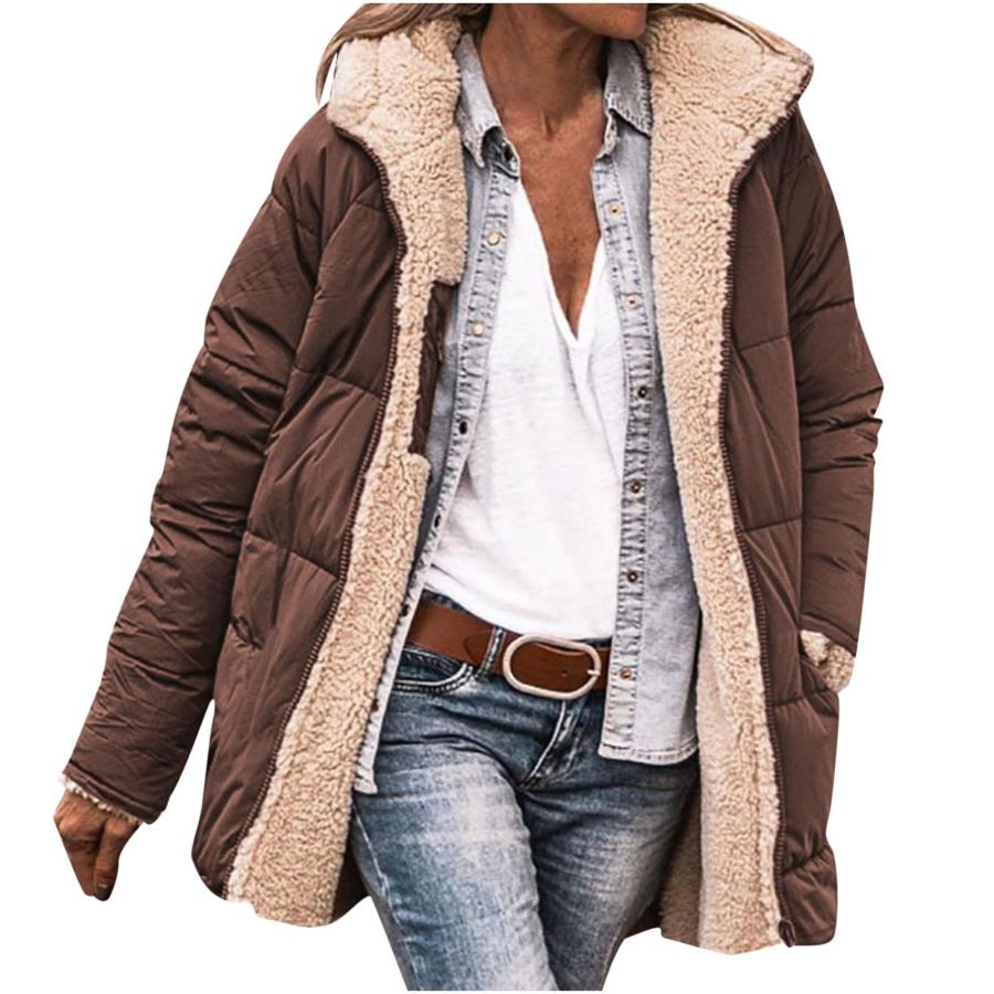 Black of Friday Sales Heated Jackets for Women Fluffy Jackets fo 並行輸入品｜bestshop-d｜04