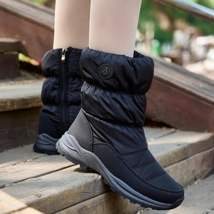 【並行輸入品】Winter Boots for Women 2023 Trendy Women Snow Boots Wide Width Wの画像