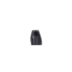 【並行輸入品】XBTEVUDAK Winter Boots for Men Vintage Square Toe Embroidered Leの画像