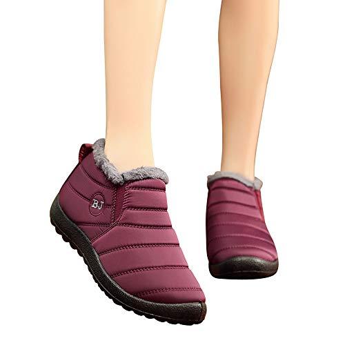 【並行輸入品】Women's Snow Boots Womens Tall Winter Boots Waterproof Winter Boの画像