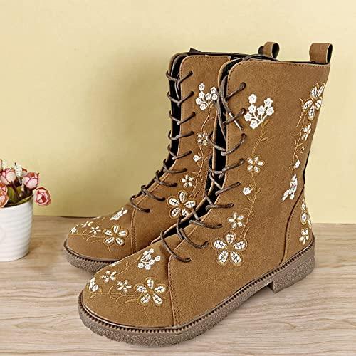 【並行輸入品】XRCQCAD Boots for Women, Winter Boots for Women, Black Boots forの画像