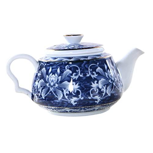 【並行輸入品】Gadpiparty Blue and White Porcelain Teapot Blue and White Tea Ke_1
