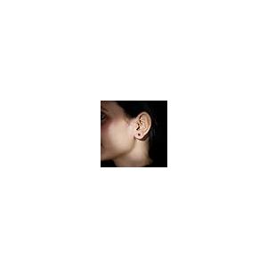 【並行輸入品】1 CT Rhodolite Swirl Stud Earrings, Rhodolite Solitaire Earringsの画像