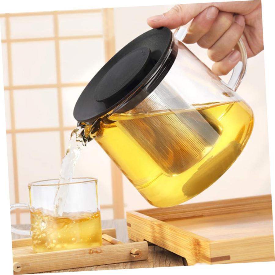 【並行輸入品】FELTECHELECTR Clear Kettle 1pc Teapot Glass Tea Infuser Pot Teaの画像
