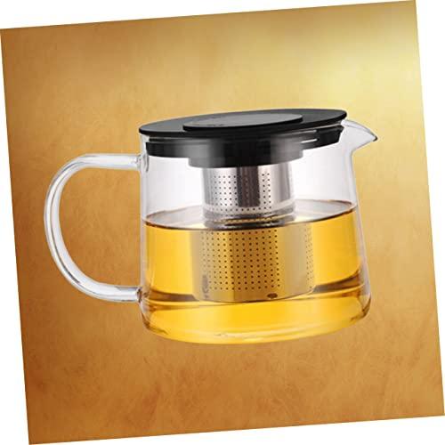 【並行輸入品】FELTECHELECTR Clear Kettle 1pc Teapot Glass Tea Infuser Pot Teaの画像