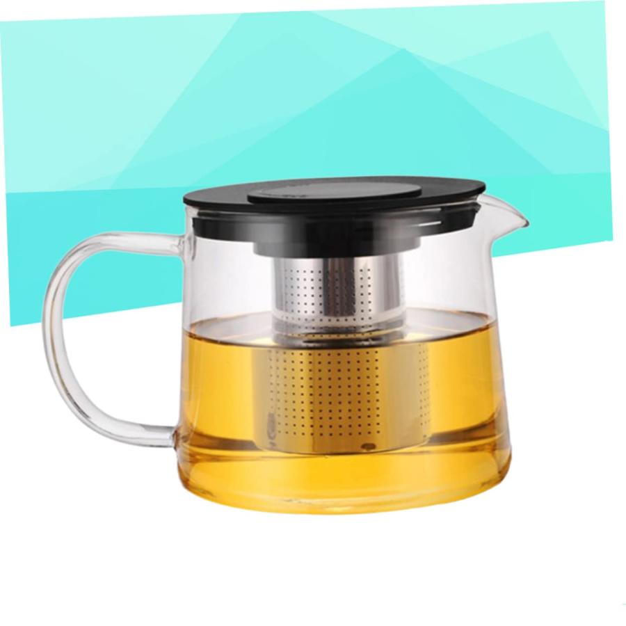 【並行輸入品】FELTECHELECTR Clear Kettle 1pc Teapot Glass Tea Infuser Pot Teaの画像