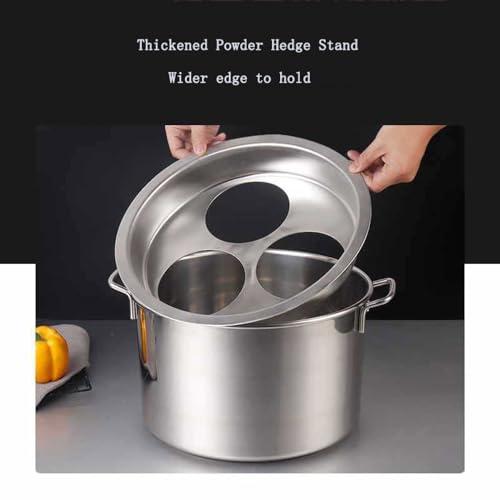 【並行輸入品】3/4/5 Holes Pasta Cooker Insert Set, Stainless Steel Pasta Pot A_7