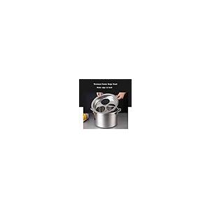 【並行輸入品】3/4/5 Holes Pasta Cooker Insert Set, Stainless Steel Pasta Pot A_8