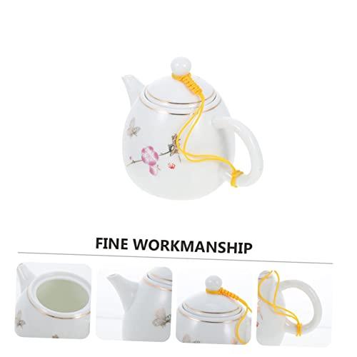【並行輸入品】Ceramic Teapot Decor Tea Maker Ceramic Tea Pot Chinese Style Tea_7