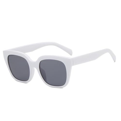 【並行輸入品】[HPIRME] スクエアサングラス女性オーバルサングラス女性/男性メガネシェード旅行 UV400、c2、ワンサイズ HPIRMEの画像