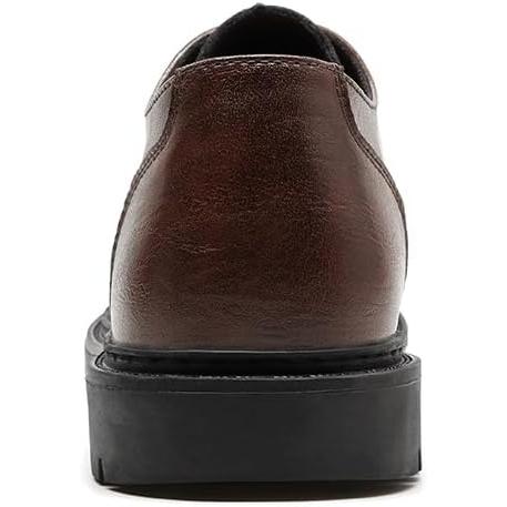 【並行輸入品】Men's Dress Shoes Leather Formal Oxford Shoes Spring Low top Businesの画像