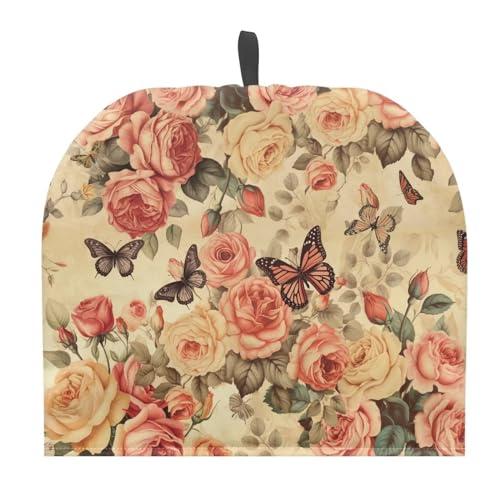 【並行輸入品】DISNIMO Floral Butterfly Coffee Warmer Tea Cosy for Teapot Tea C_1