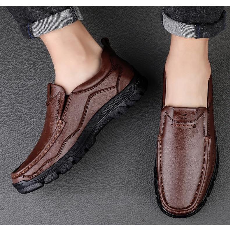 【並行輸入品】BnAnCuBuHu Men's Loafers Shoes Business Dress Formal Classic Casualの画像