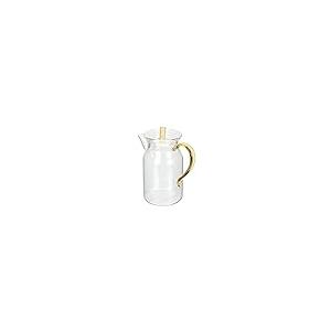 【並行輸入品】PRETYZOOM Glass Teapot Glass Pitcher Tea Pots for Loose Tea Infu_2