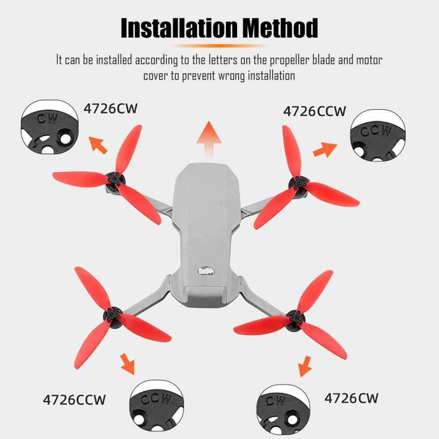 並行輸入品】iEago RC 3枚羽根プロペラ DJI Mini 2 SE/Mini 2