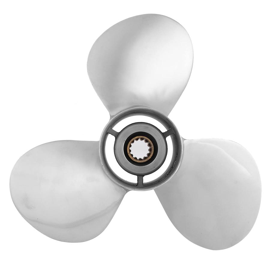 【並行輸入品】KFSMYS Outboard Engine Propeller 3 Blades 11 Pitch RH Propellerの画像