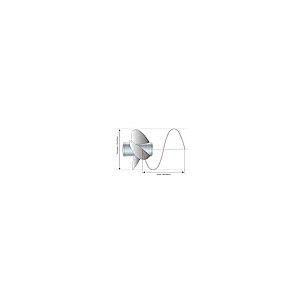 【並行輸入品】UNUBIFK Outboard Engine Propeller, 4 Blades 19 Pitch RH Propelle_5