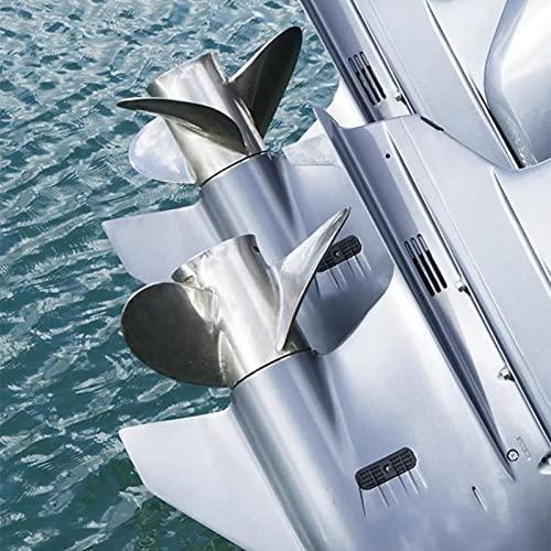 【並行輸入品】UNUBIFK Outboard Engine Propeller, 4 Blades 19 Pitch RH Propelle_7