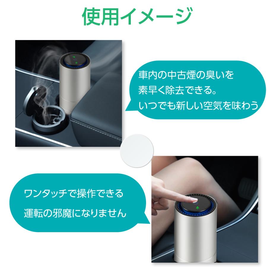 BESTSIGN 車載空気清浄機 空気清浄機 車 卓上 カー用品 小型 BESTSIGN 車載空気清浄機 空気清浄機 車 卓上 カー用品 小型