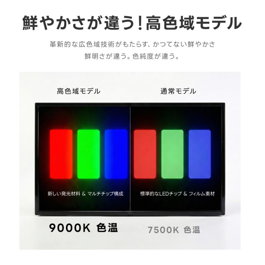 デジタルサイネージ 43インチ 高色域 2K 壁寄せ直結式スタンドセット