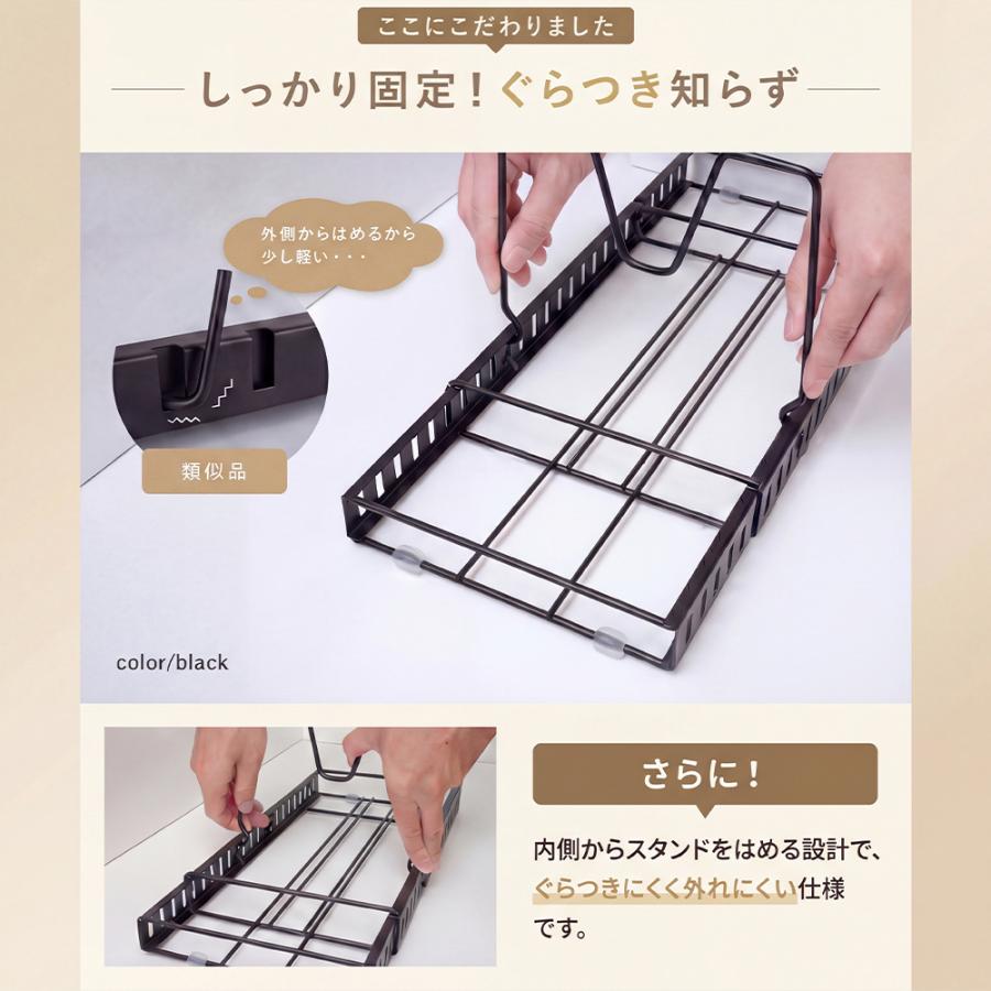 新入荷P10倍 フライパン 収納 スタンド 鍋蓋 収納ラック 伸縮 シンク下