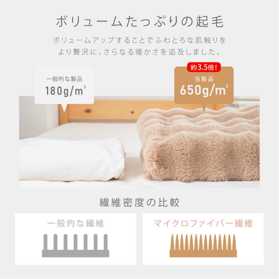 まくらカバー 枕 カバー ケース もこもこ ふわふわ 2サイズ 3カラー