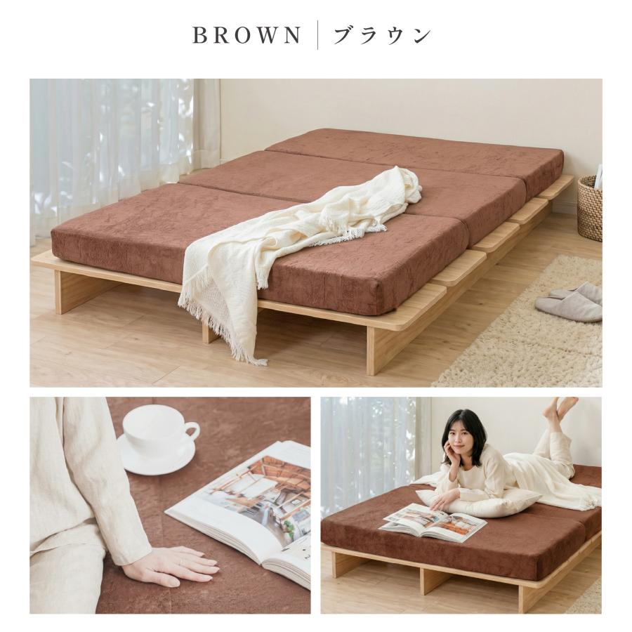 マットレス 高反発マットレス ベッドマットレス 三つ折り 折りたたみ