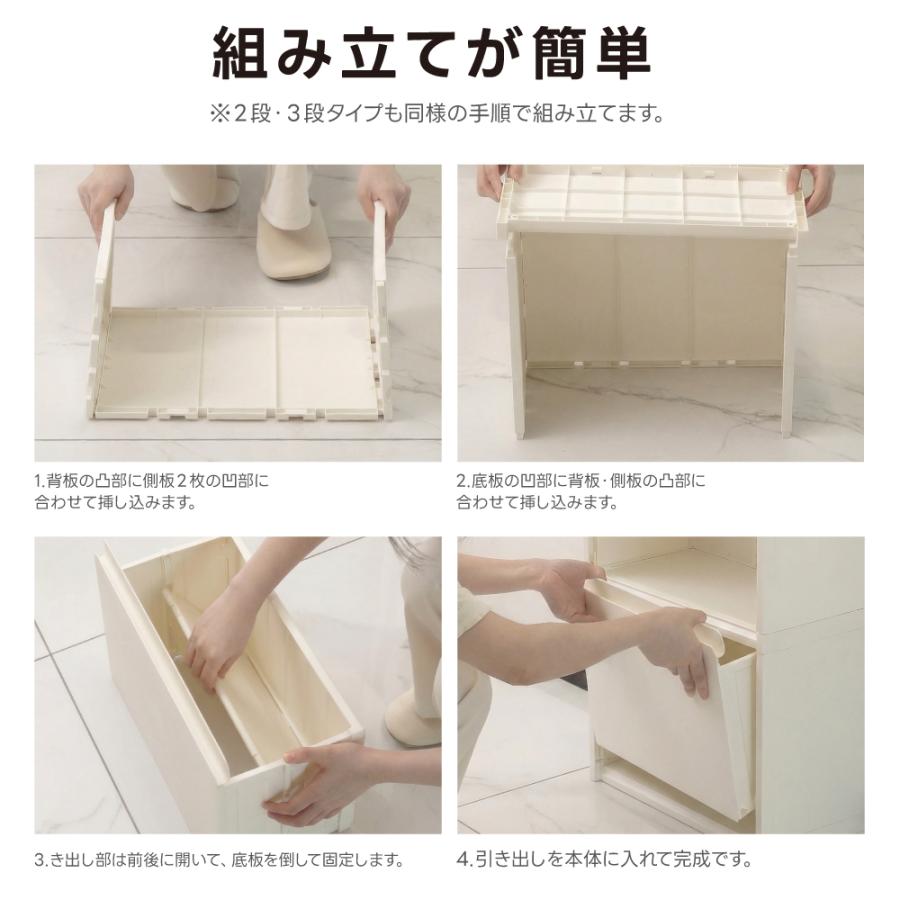 2段式収納ケース 楽天市場】収納ボックス NW 2段 ふた付き （ フタ付き プラスチック