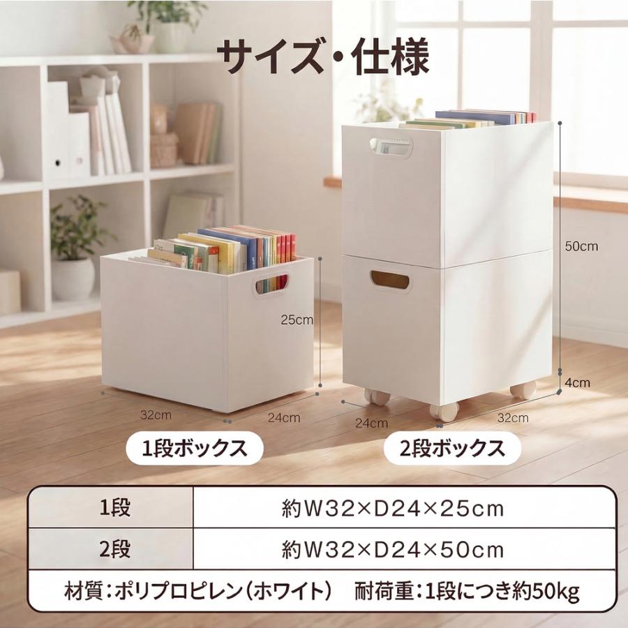 収納ケース キャスター付き 収納ボックス ワゴン 組立簡単 小物収納