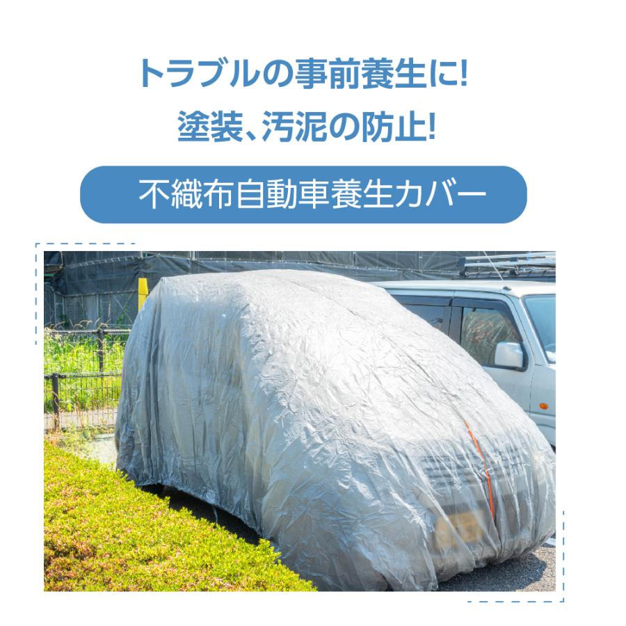 自動車養生カバー Mサイズ 3 8 5 8m カバー 塗装やほこりから車を守る 表面防水加工不織布 結束紐 絞り紐付き Jyk M3858 Jyk M3858 Bestsign 通販 Yahoo ショッピング